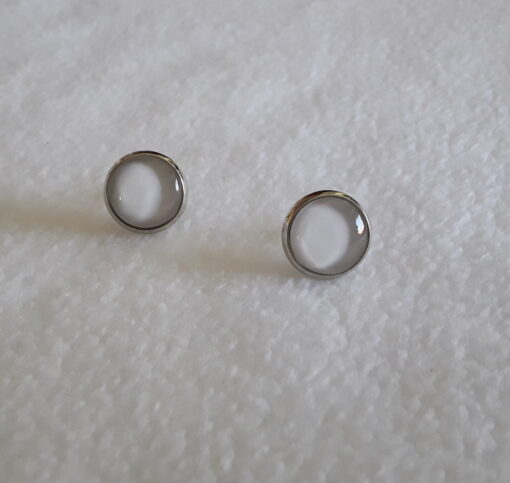 Ohrring Stecker "White"