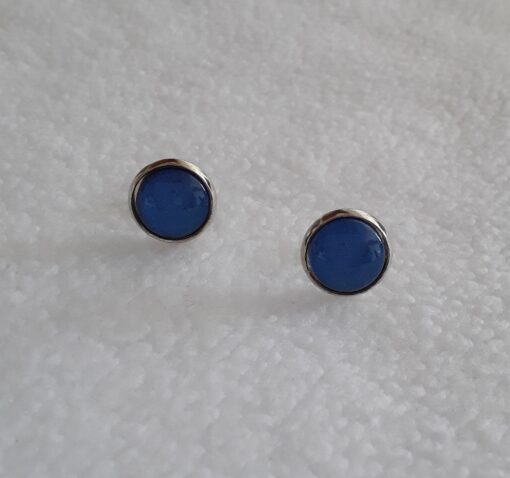 Ohrring Stecker klein "Blue"