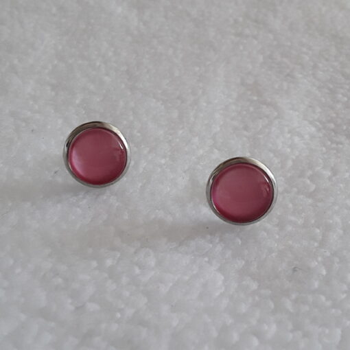 Ohrring Stecker klein "Light Pink"