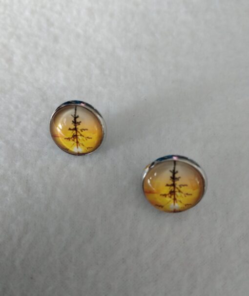 Ohrring Stecker "Baum"