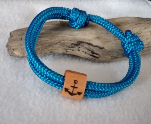 Armband "PPM Holz Anker"