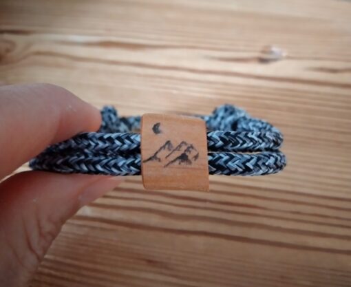 Armband "PPM Holz Berge" – Bild 2