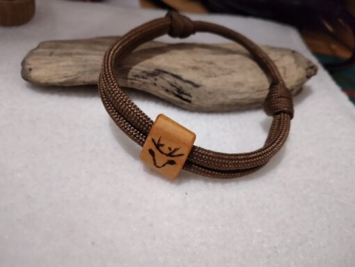 Armband "PPM Holz Hirsch"