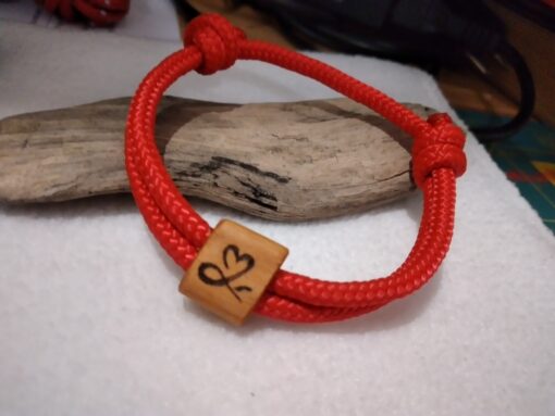 Armband "PPM Holz Herz"