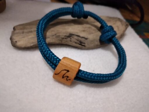 Armband "PPM Holz Welle"