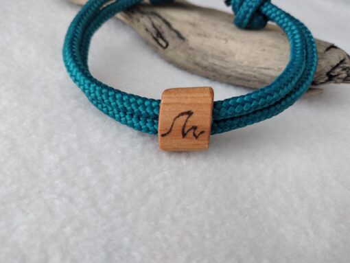 Armband "PPM Holz Welle" – Bild 2
