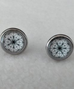 Ohrring Stecker "Blume des Lebens"