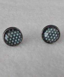 Ohrring Stecker klein "Blume des Lebens"