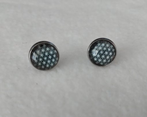 Ohrring Stecker klein "Blume des Lebens"