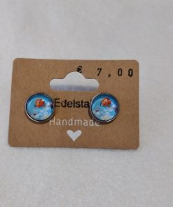 Ohrring Stecker klein "Marienkäfer"