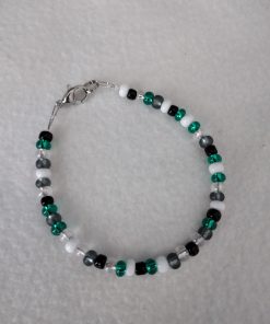 Armband "PetrolGrau"