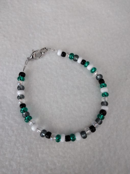 Armband "PetrolGrau"